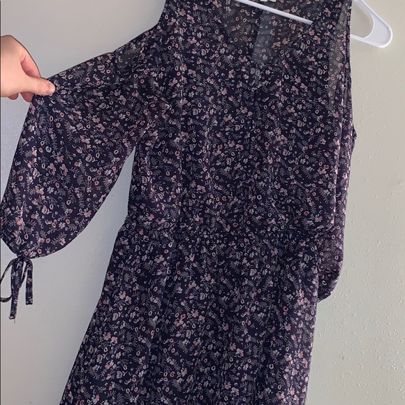 Maurices Dresses & Skirts - Floral open shoulder Maurices dress